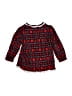 Little Me 100% Polyester Red Long Sleeve Blouse Size 5 - photo 2