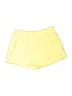 Hazel Boutique Solid Yellow Athletic Shorts Size XL - photo 1