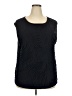 Coldwater Creek Black Sleeveless Blouse Size 2X - photo 1