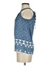 The Limited 100% Polyester Blue Sleeveless Blouse Size XS - photo 5