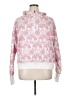 Blakely Floral Pink Pullover Hoodie Size 1X - photo 1