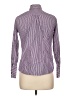 Lands' End 100% Baumwolle Stripes Purple Long Sleeve Button-Down Shirt Size 10 (petite) - photo 2