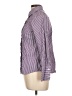 Lands' End 100% Baumwolle Stripes Purple Long Sleeve Button-Down Shirt Size 10 (petite) - photo 5