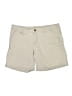 Maurices Solid Tan Khaki Shorts Size 13 - 14 - photo 1