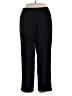 Unbranded Solid Black Casual Pants Size XL - photo 1