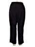 Unbranded Solid Black Casual Pants Size XL - photo 2