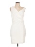 StyleStalker Solid Ivory Cocktail Dress Size L - photo 1