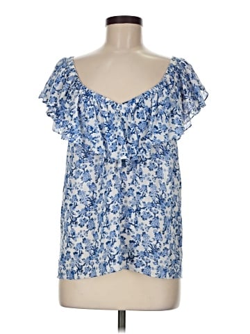 Rebecca Taylor Short Sleeve Blouse (view 1)