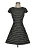 Zara Basic 100% Polyester Polka Dots Black Cocktail Dress Size XS - photo 1