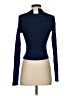Open Edit Blue Turtleneck Sweater Size XS - photo 2