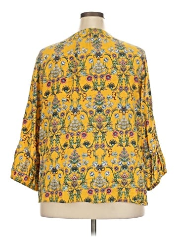 St. John's Bay 3/4 Sleeve Blouse (view 2)