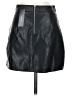 Lulus Black Faux Leather Skirt Size S - photo 2