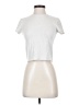 Babaton Silver Short Sleeve Turtleneck Size XXS - photo 1