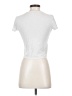 Babaton Silver Short Sleeve Turtleneck Size XXS - photo 2