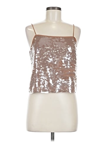 Madewell Sequin Square-Neck Cami (view 1)