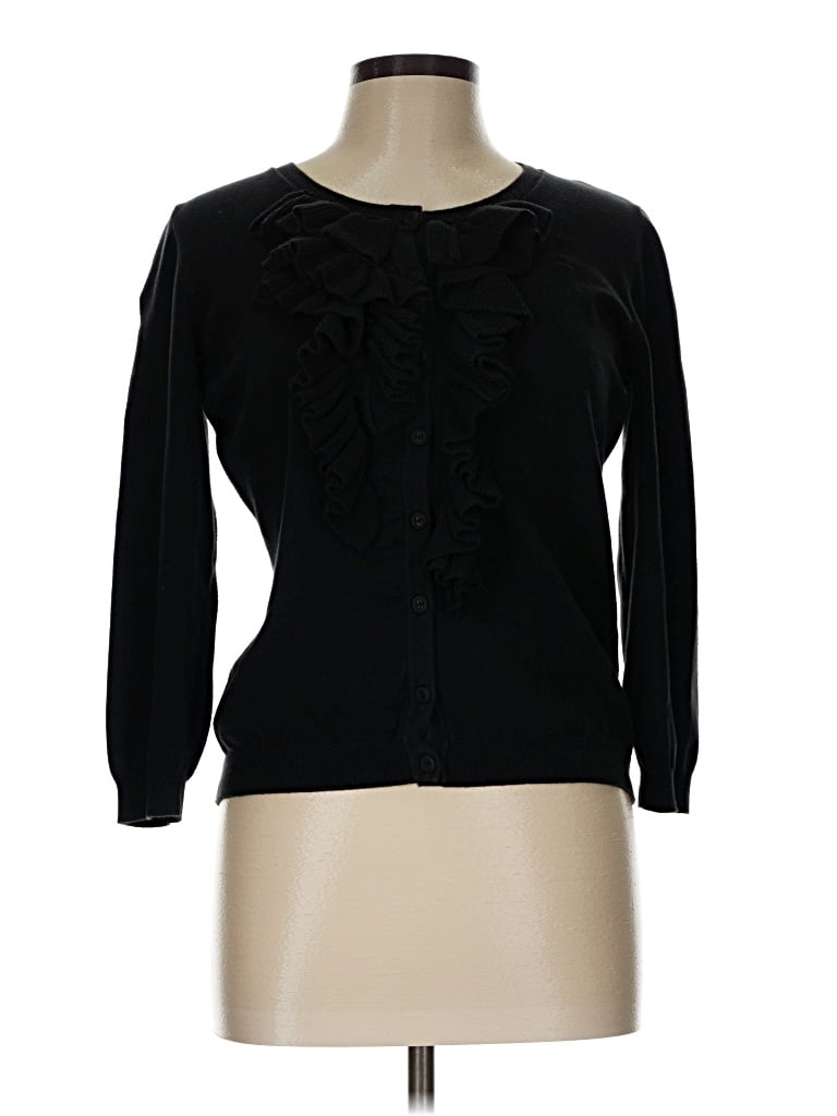 Pre-owned The Limited Cardigan Sweater In Black
