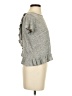 J.Crew 100% Linen Gray Short Sleeve Top Size XS - photo 4
