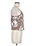 Madewell 100% Polyester Silver Sleeveless Top Size M - photo 4