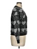 Lusso Hearts Black Pullover Sweater Size XL - photo 4