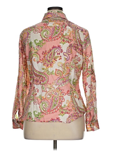 Signature by Larry Levine Long Sleeve Button-Down Shirt (view 2)