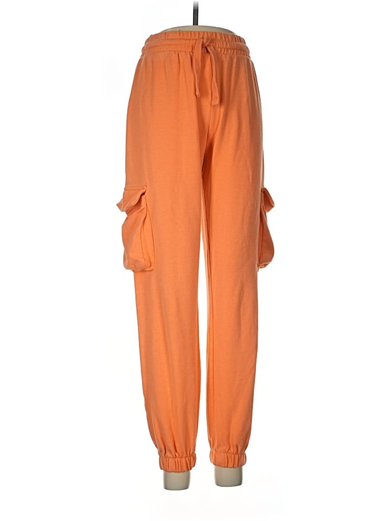 Pre-owned Zara Cargo Pants In Orange