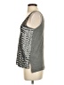 Banana Republic 100% Polyester Silver Sleeveless Top Size S - photo 5