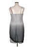Onyx Nite 100% Polyester Metallic Gray Cocktail Dress Size 16 - photo 2