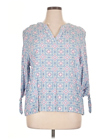 Jones & Co 3/4 Sleeve Blouse (view 1)