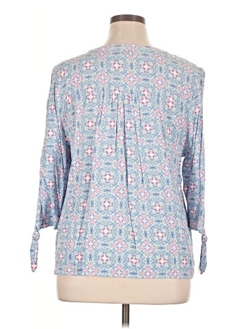 Jones & Co 3/4 Sleeve Blouse (view 2)