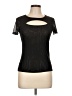 J for Justify Black Short Sleeve Top Size L - photo 1