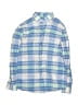 Vineyard Vines 100% Cotton Plaid Blue Long Sleeve Button-Down Shirt Size M (kids) - photo 1