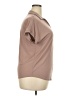 Vivilli Tan Short Sleeve Blouse Size XXL - photo 4