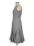 Calvin Klein Solid Gray Casual Dress Size 2 - photo 5