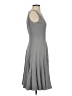 Calvin Klein Solid Gray Casual Dress Size 2 - photo 4