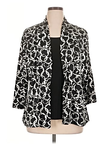 NY Collection 3/4 Sleeve Blouse (view 1)