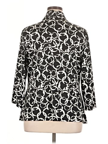 NY Collection 3/4 Sleeve Blouse (view 2)