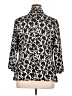 NY Collection Black 3/4 Sleeve Blouse Size 1X - photo 2