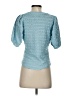 Anthropologie Blue Short Sleeve Top Size S - photo 2