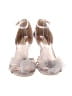 Badgley Mischka Ivory Gray Heels Size 10 - photo 2