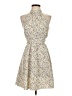 Shein Floral Tan Cocktail Dress Size 2 - photo 1