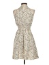 Shein Floral Tan Cocktail Dress Size 2 - photo 2