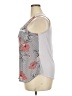 Candie's 100% Polyester Gray Sleeveless Blouse Size XXL - photo 5