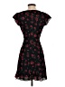 LPA 100% Polyester Floral Black Cocktail Dress Size S - photo 2