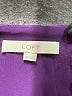 Ann Taylor LOFT 100% Polyester Purple Long Sleeve Blouse Size XS - photo 7