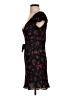 LPA 100% Polyester Floral Black Cocktail Dress Size S - photo 5