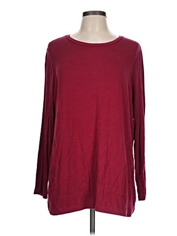 Susan Graver Long Sleeve T-Shirt (view 1)