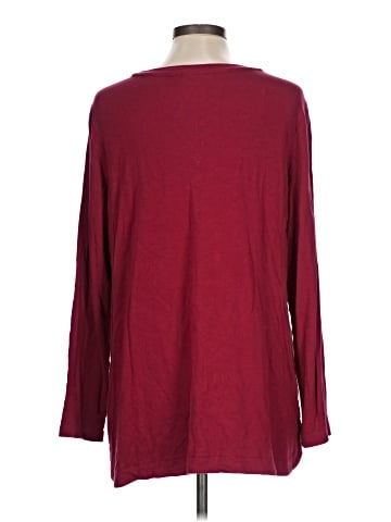Susan Graver Long Sleeve T-Shirt (view 2)