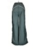 Shein 100% Polyester Teal Track Pants Size 6 - photo 2
