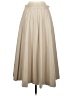 Ann Taylor 100% Polyester Solid Tan Formal Skirt Size 2 - photo 2