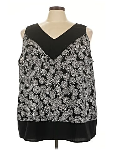 Lane Bryant Outlet Sleeveless Blouse (view 1)